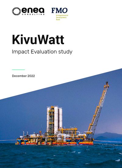 KivuWatt Impact Evaluation Study